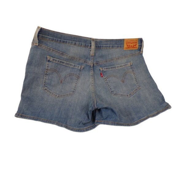Levi Strauss Womens Denim Jeans Mid Length Shorts Size: 32 - Picture 2 of 2